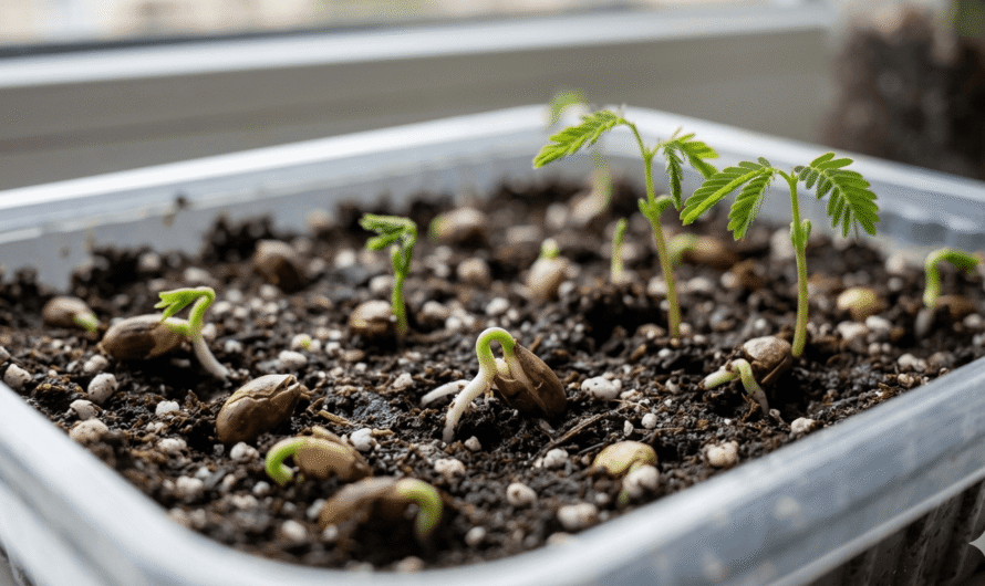 Albicja jedwabista, uprawa z nasion – jak wyhodować egzotyczne drzewko krok po kroku