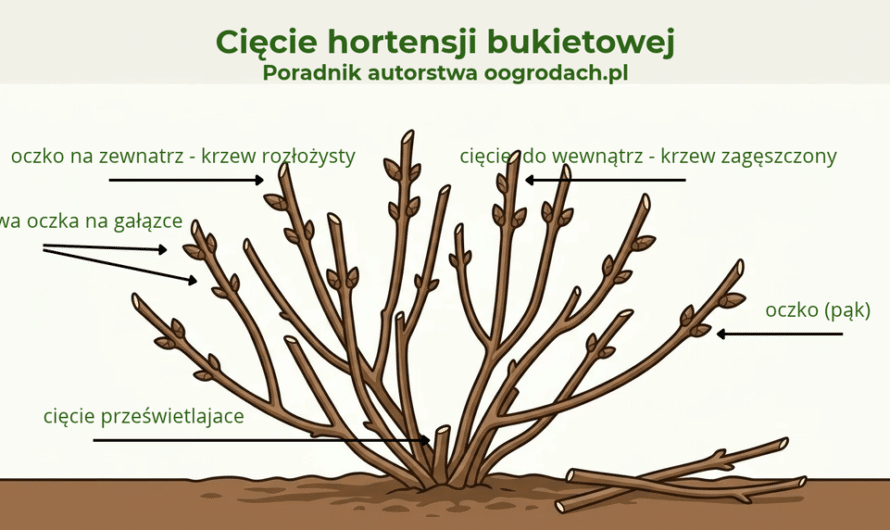 Cięcie hortensji bukietowej – jak i kiedy ciąć, żeby kwiatostany były największe